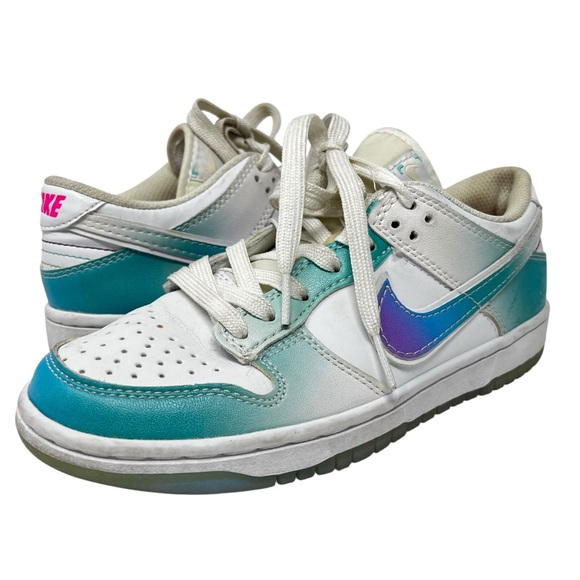 Nike Shoes - Nike Kids Blue and White Sneakers